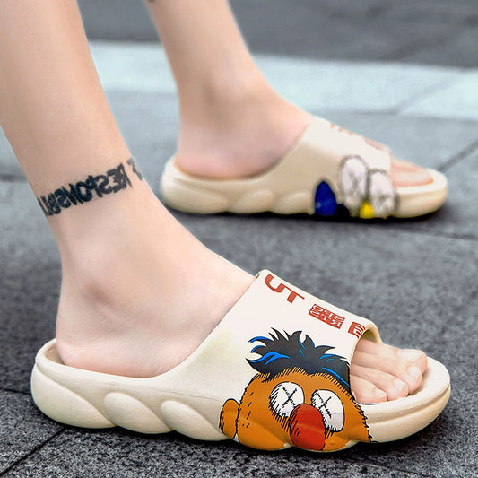 Internet Popular Summer Poop-like Bathroom Non Slip Ins Slippers