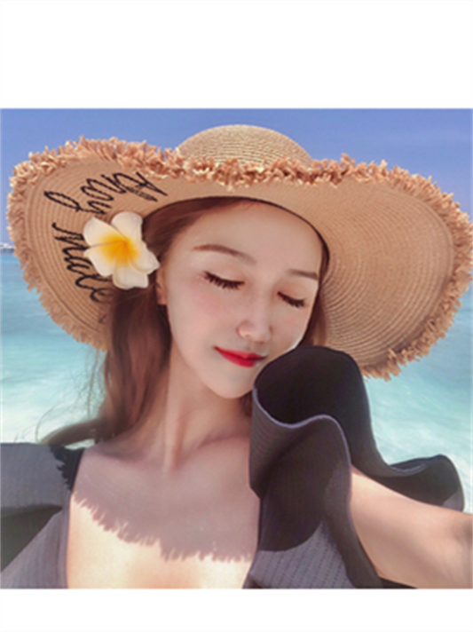 Internet Celebrity Seaside Women's Fresh Holiday Traveling Sun Hat