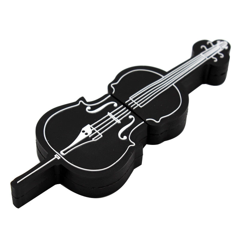 TEXT ME cartoon 64GB  cute Musical instrument  Guitar  violin Note  USB Flash Drive 4GB 8GB 16GB 32GB Pendrive USB 2.0 Usb stick